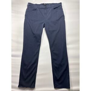 7 For All Mankind Luxe Performance Plus Men's Slimmy Blue Pants - 40 (40x32.5)